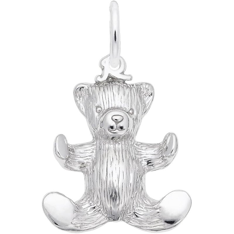 Teddy Bear Charm, Charms for Bracelets and Necklaces